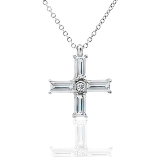 Χρυσό κολιέ σταυρός